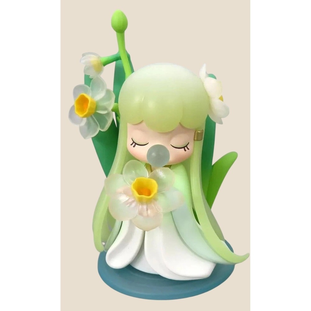 Rolife Nanci Flower Stories Narcissus Figure Collectible Fairy Fantasy Green